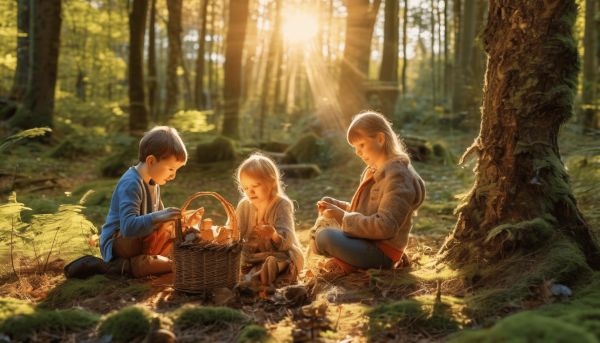 Bois des lutins lyon est diémoz : activités familiales plein air