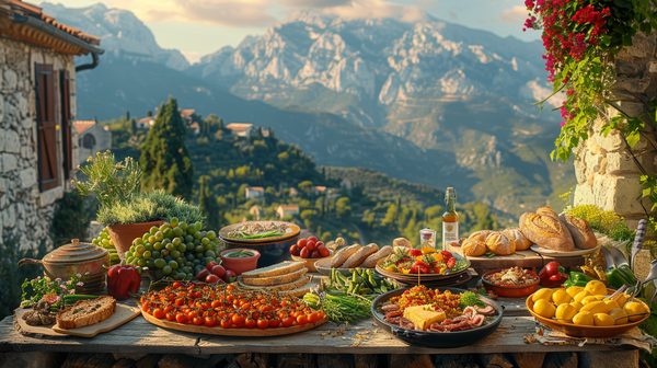 Camping près du Mont Ventoux : différents plats proposés pour la restauration